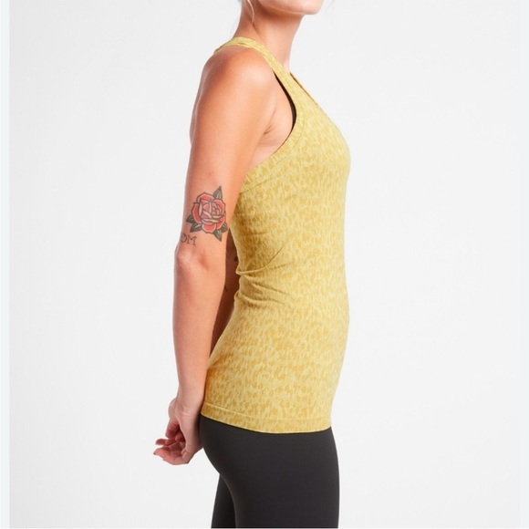 Athleta Momentum Allure Print Workout Tank Top Athletic Exercise Shirt Women Sm - Picture 3 of 9